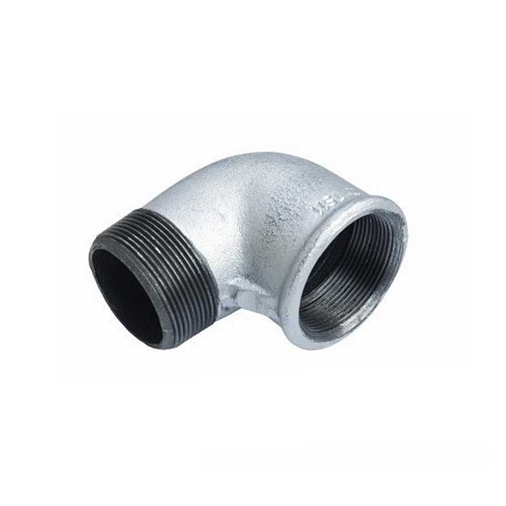 Galvaniz 1/2 DN 15 Kuyruklu Dirsek