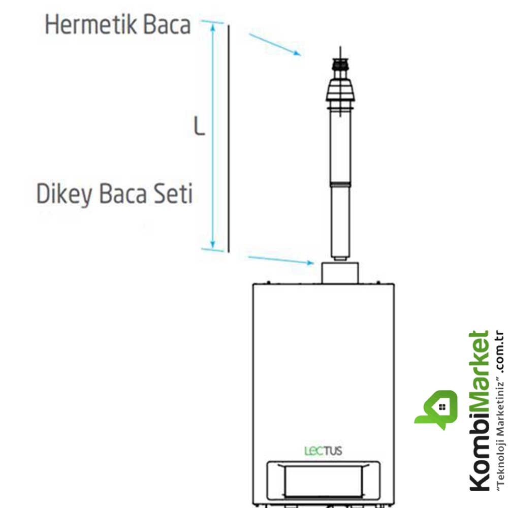 Baymak Lectus Dikey Baca Seti 100/150 L1250 RMH