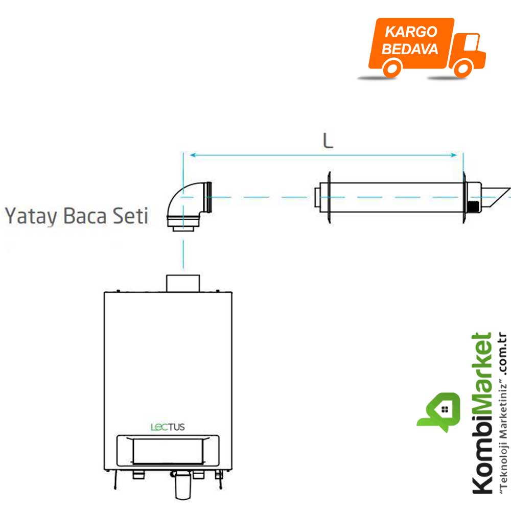 Baymak Lectus Yatay Baca Seti 100/150 L1250 RMH