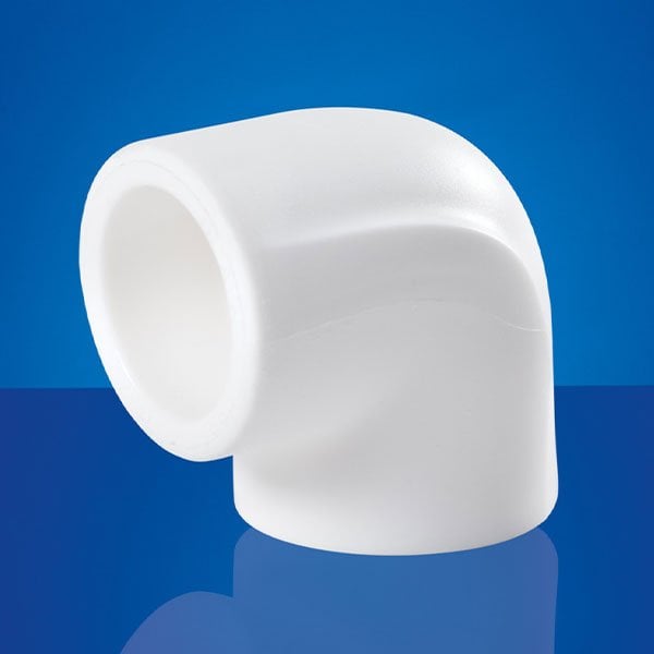 Dizayn 20 mm Plastik Dirsek (Pprc) 90°C