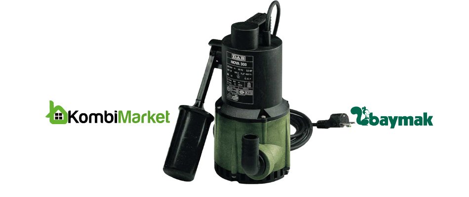 Baymak Dab Nova 300 MA Atık Su Dalgıç Pompa