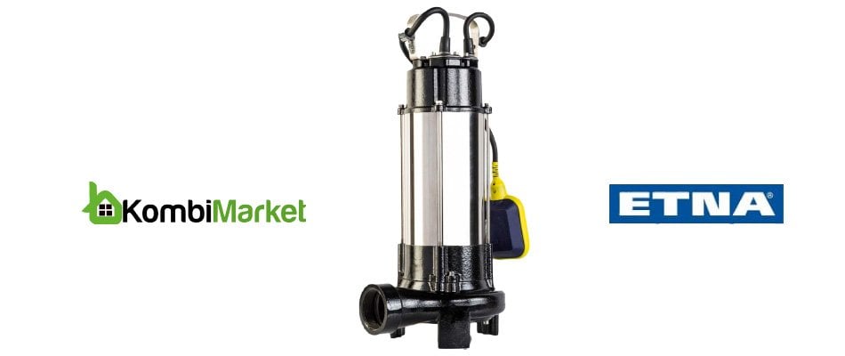 Etna Etn 1300 dp parçalayıcı bıçaklı drenaj pompası