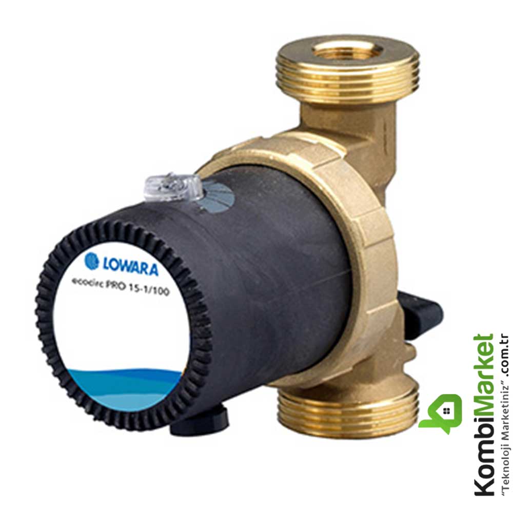 Lowara ecocirc PRO 15-1/65 Frekans Kontrollü Islak Rotorlu Sirkülasyon Pompası Rp 1 1/2