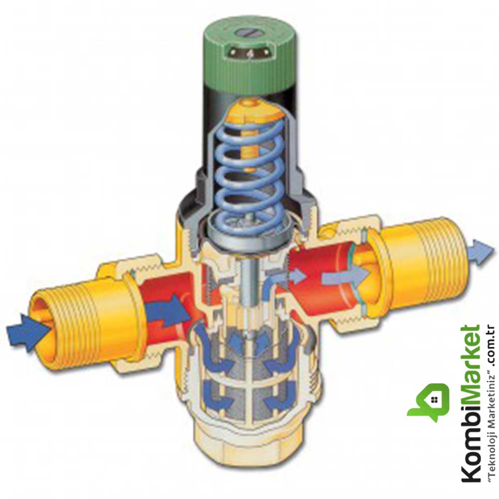Редукционный клапан давления воды