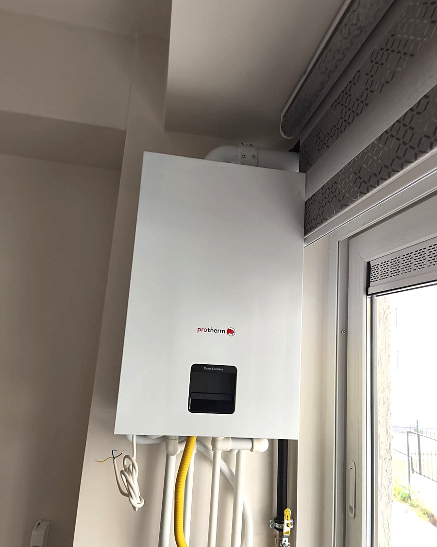 Protherm Puma Condens kombi montajı — Kombi Market