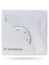 Demirdöküm EXABASİC Kablolu Analog ON/OF Oda Termostatı
