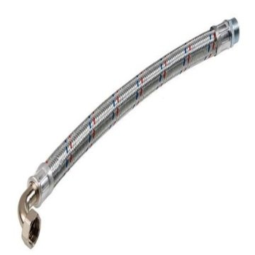 Primo 100 CM 11/4'' Dirsekli Paslanmaz Hidrofor Hortumu (10Bar)