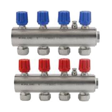 Kalde Kendinden Vanalı Kollektör (6'li) 1'' Çift- (Hafif Tip)