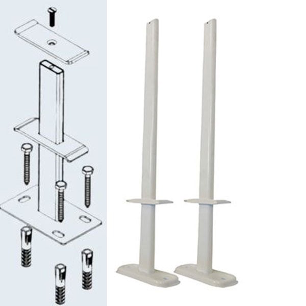 Radyatör Yere Montaj Ayaği 60 Cm 600 Lük İçi̇n 2 Adet
