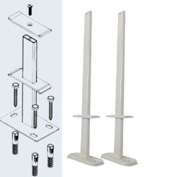 Radyatör Yere Montaj Ayaği 60 Cm 600 Lük İçi̇n 2 Adet