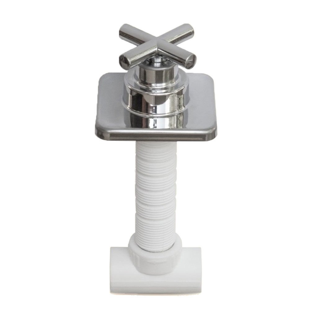 Kalde 25x1/2 Krom Volanlı Ankastre Vana