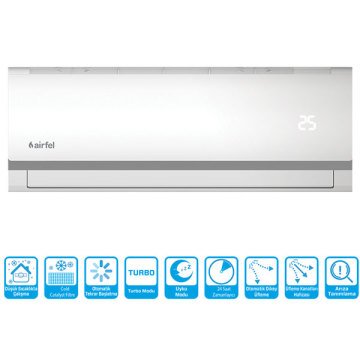 Airfel İnverter 12,000 Btu/h A++ Duvar Tipi  Klima