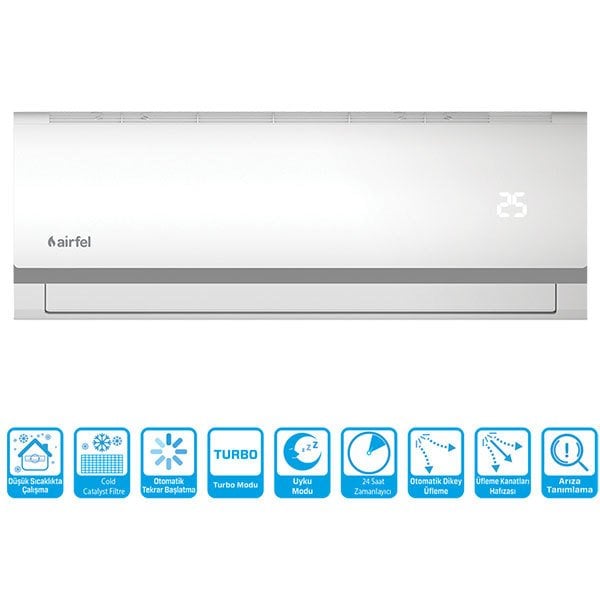 Airfel İnverter 18,000 Btu/h A++ Duvar Tipi  Klima