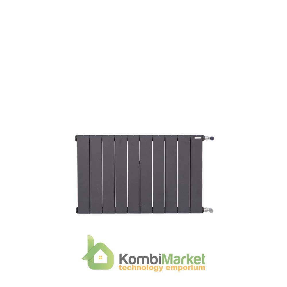 NOTARAD PERA 200X1500 ALÜMİNYUM RADYATÖR SİYAH