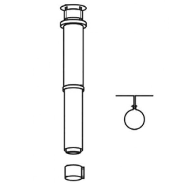Vaillant Dikey Hava Akım Boru Seti Şofben  Ø60/100
