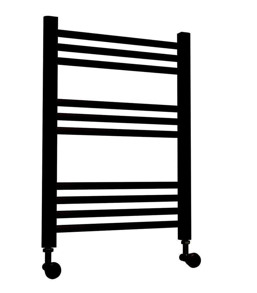 Termologi 5/10 Düz Siyah Havlupan 500/1000 (Havlu Radyatör)