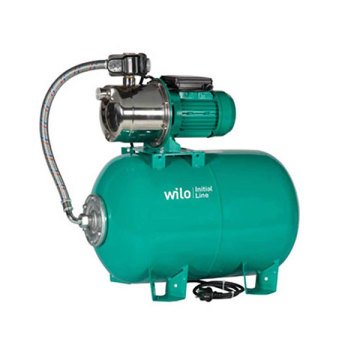 Wilo Initial Aqua SPS 25-5.56 Hidrofor – 25 Lt Yatay Tanklı 1.5 HP 7 Kat 10 Daire