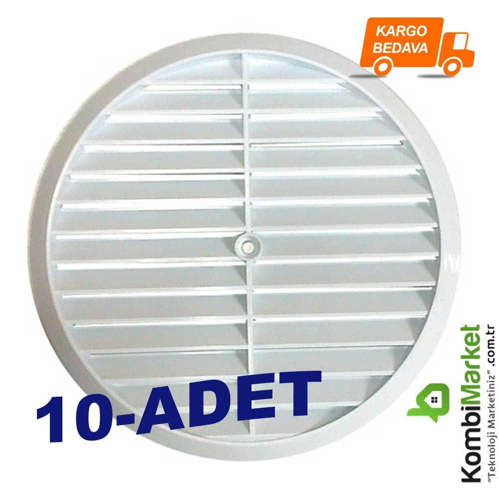 Cam Menfezi Plastik (Vidalı) (10 Adet)