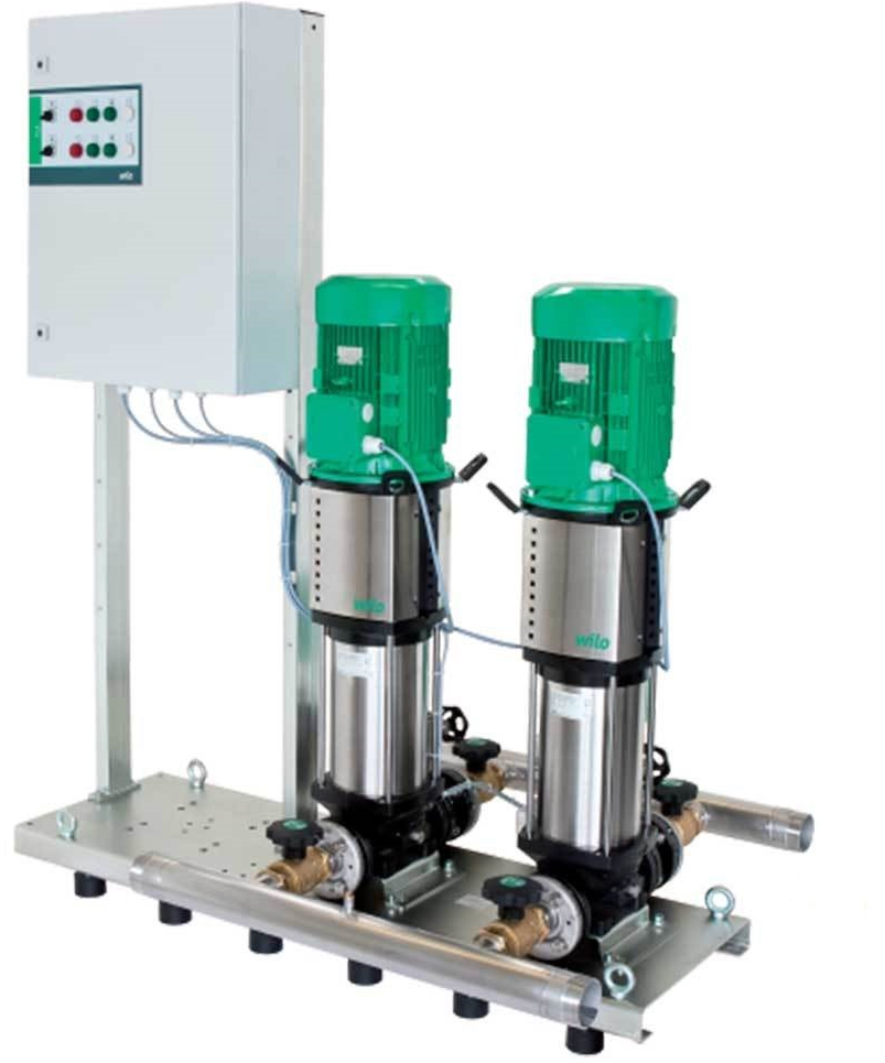 Wilo COE2-Helix First V405 Yüksek Verimli Trifaze 2 Pompalı Hidrofor