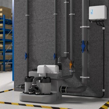 Sanihydro Sanıcom 2 Çift Motorlu Pis Su Tahliye Pompası