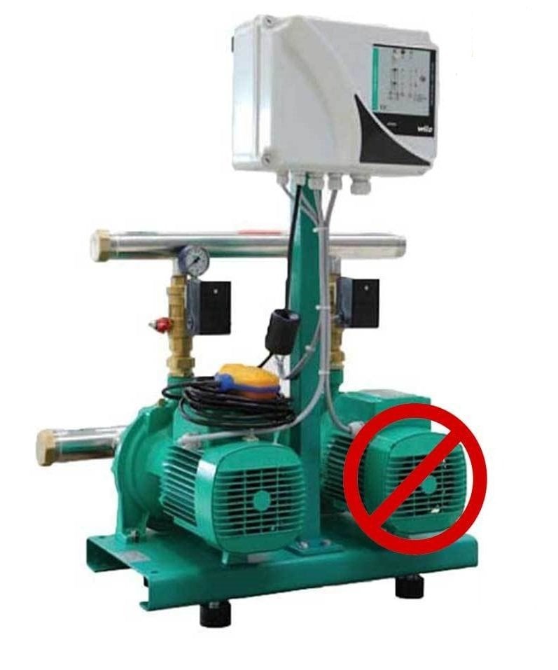 Wilo COE1-WP107T Yatay Monoblok 1 Pompalı Trifaze Hidrofor Motor Gücü : 7,5 Kw