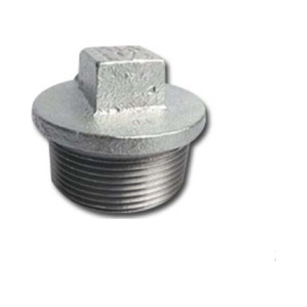 Galvaniz 11/2 Tapa (Dış Vidalı)