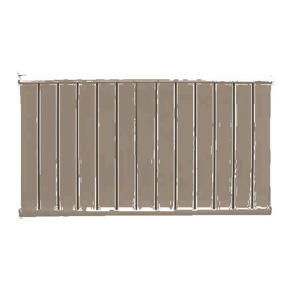 Notarad Vero 400x1078 Alüminyum Radyatör 14 Dilim SİYAH