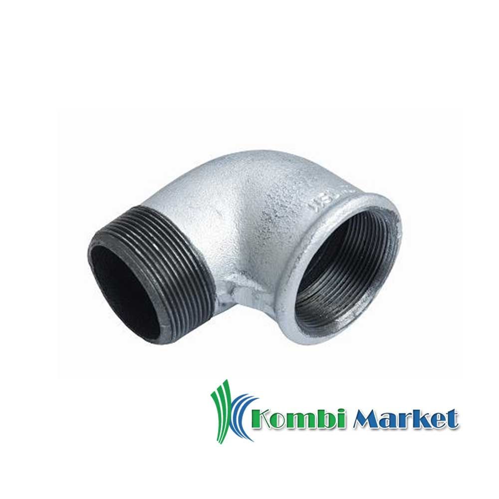 Galvaniz 11/2 Dn 40 Kuyruklu Dirsek 45 C