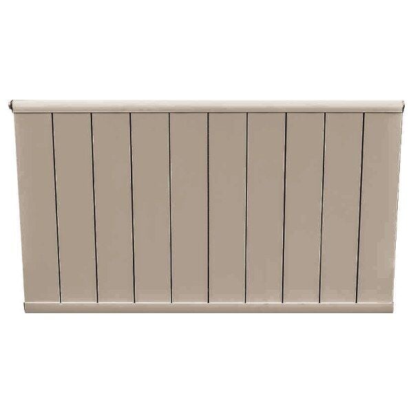 Notarad Evra 1800x300 Alüminyum Panel Radyatör Sütlü Kahve