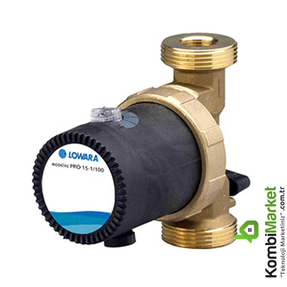 Lowara ecocirc Pro 15-1/65  Frekans Kontrollü Islak Rotorlu Sirkülasyon Pompası Rp 1 1/2