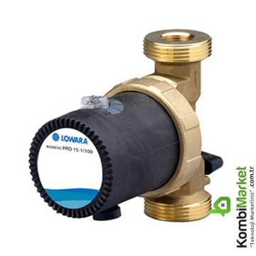 Lowara ecocirc Pro 15-1/65  Frekans Kontrollü Islak Rotorlu Sirkülasyon Pompası Rp 1 1/2