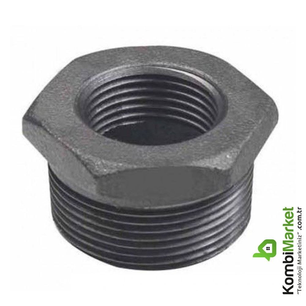21/2 x 11/4 Siyah Dİşli Redüksiyon Trakya Döküm