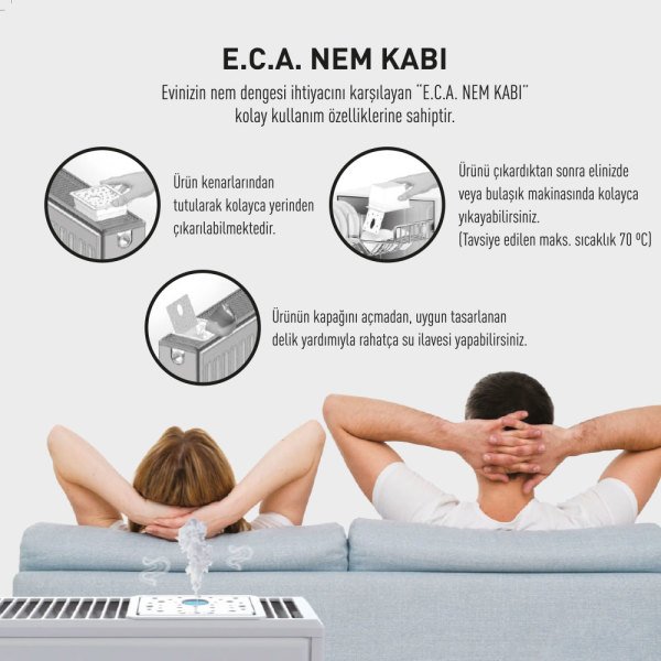 Eca 600x1600 Nem Hazneli Panel Radyatör Tip22-PKKP