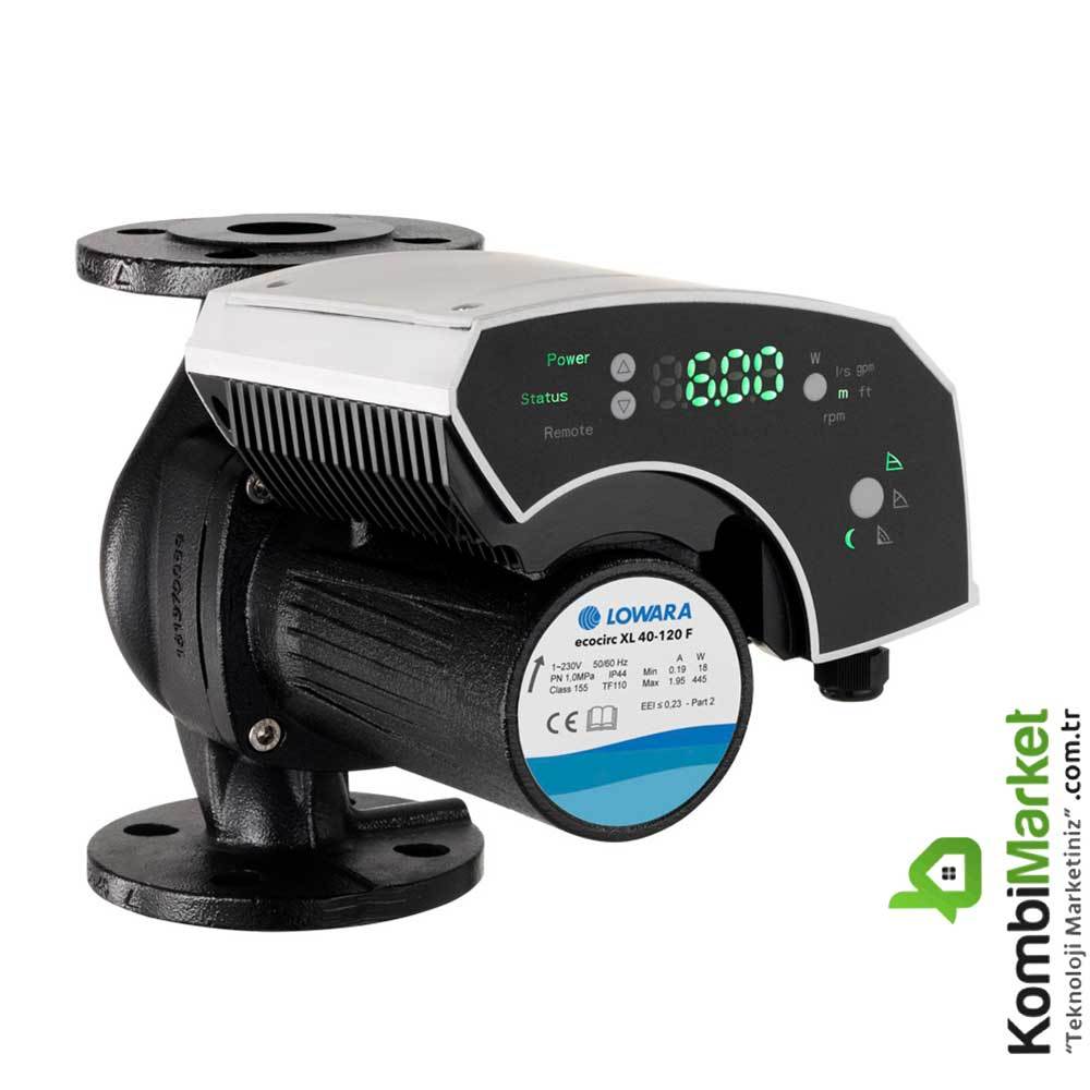 Lowara ecocirc XLplus  100-120F PN10  Frekans Kontrollü Islak Rotorlu Sirkülasyon Pompası DN100