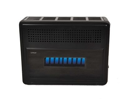 As Royal HR 11000 G DT - 11kW Hermetik Soba - Duvar Tipi Camlı Fansız Siyah