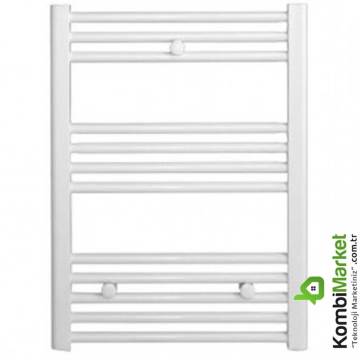 Dorapan 5/7 Düz Beyaz Havlupan (Havlu Radyatör)