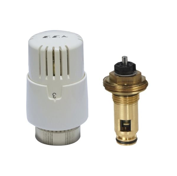 E.C.A TRV4 Kompakt, Uzun Tip (44mm) Termostatik Kafa