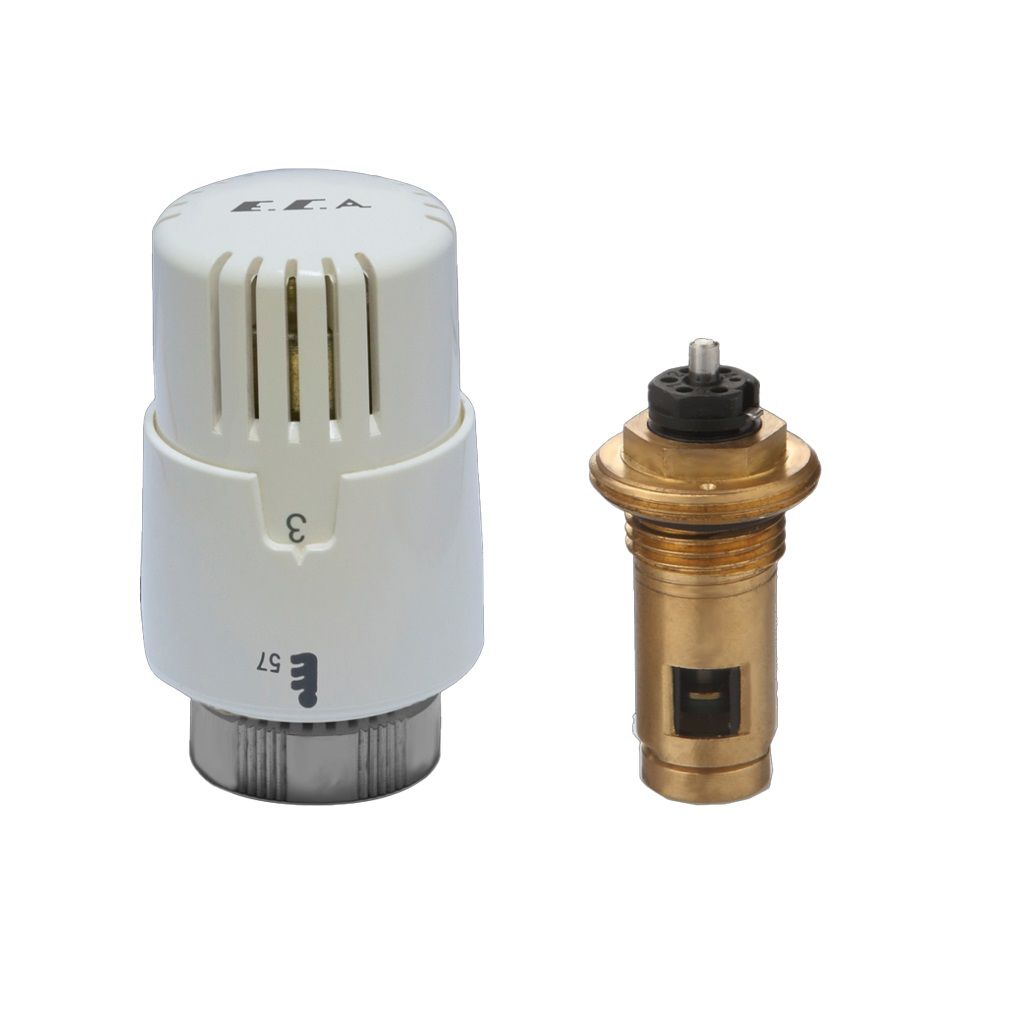 E.C.A TRV4 Kompakt, Kısa Tip (41,3mm) Termostatik Kafa