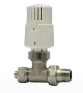 E.c.a.Trv4 Termostatik Pex Radyatör Vanası 16x1/2 (Düz)