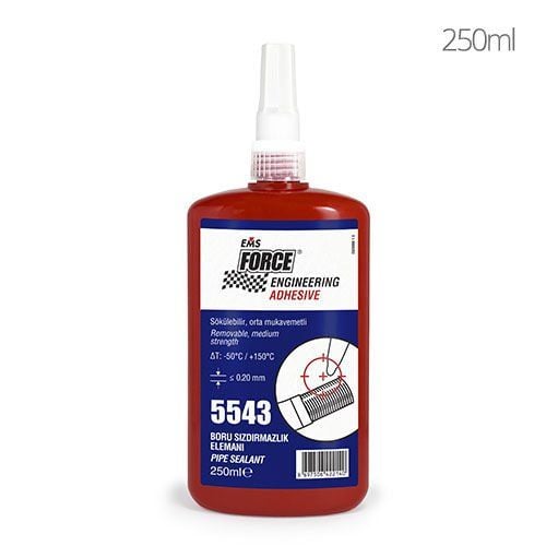 Force 5543 Boru Sızdırmazlık Elemanı 250 ML  (36 adet Paket) EMS