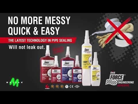 Force 5543 Boru Sızdırmazlık Elemanı 250 ML  (6 adet Paket) EMS