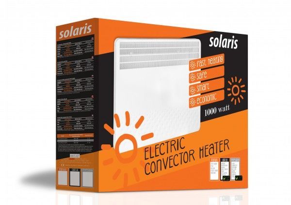 Solaris M20 Elektrikli Manuel Panel Konvektör 2000 watt Ayaklı