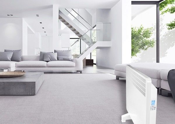 Solaris M25 Elektrikli Dijital Panel Konvektör 2500 watt Ayaklı Beyaz (RAL9016)