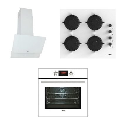 Teka Chef 8 Ankastre 3'lü Set (Ocak + Fırın + Davlumbaz)