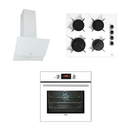 Teka Chef 6 Ankastre 3'lü Set (Ocak + Fırın + Davlumbaz)