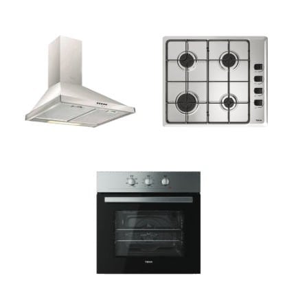 Teka Chef 1 Ankastre 3'lü Set (Ocak + Fırın + Davlumbaz)