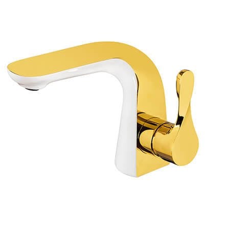 Kas Yasemin Gold Lavabo Bataryası