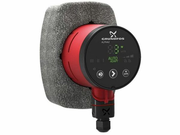 Grundfos ALPHA2 25-80 180 mm 1x230V 50Hz 6H A Sınıfı Sirkülasyon Pompası