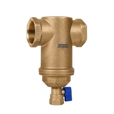 İFM CLEANVENT DN32 11/4'' Pirinç Dişli Tortu ve Pislik Ayırıcı