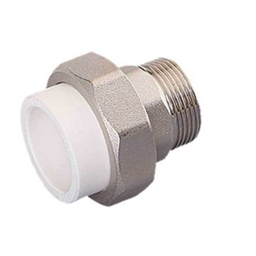 11/4'' Oynar Başlıklı Dış Dişli Rakor (Kromlu)